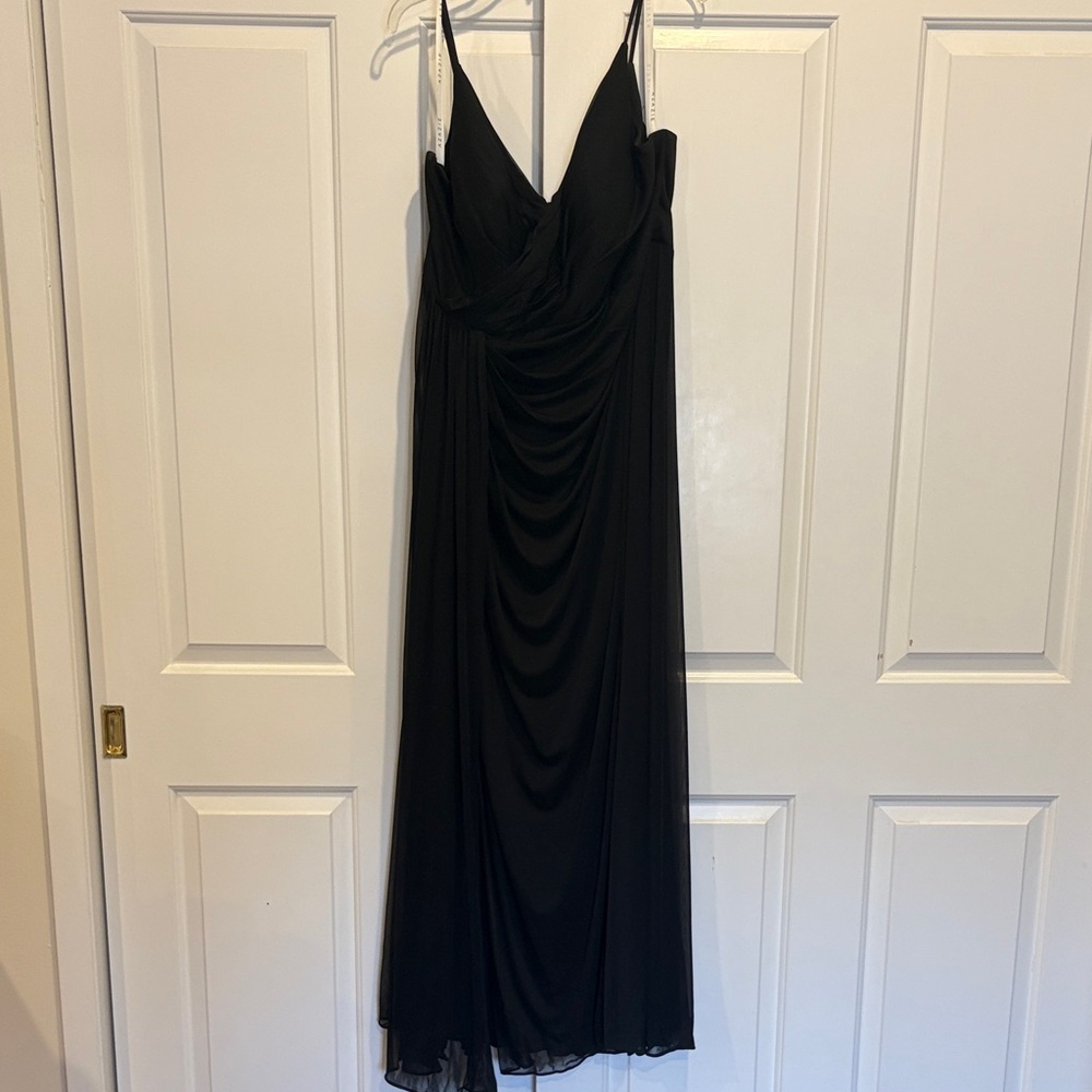 Azazie Black Evening Gown/Bridesmaid Dress